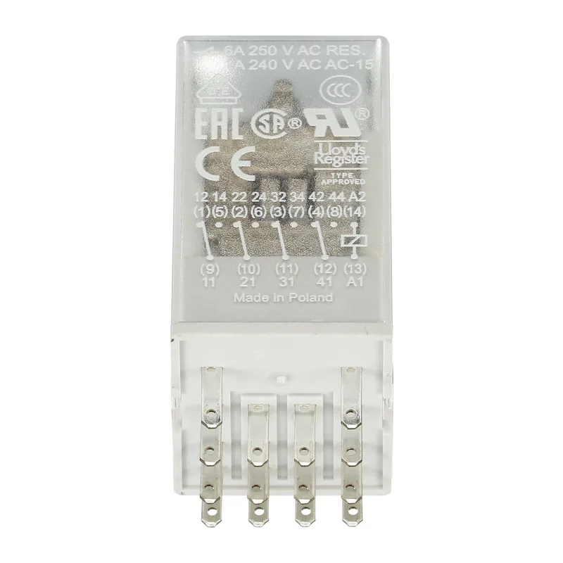 Реле ABB CR-M024AC4 24B AC 4ПК (6A) 1SVR405613R0000