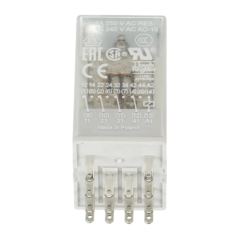 Реле ABB CR-M230AC4 230B AC 4ПК (6A) 1SVR405613R3000