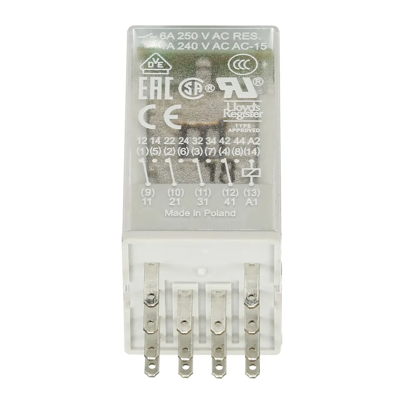 Реле ABB CR-M230AC4L 230B AC 4ПК (6A) (1SVR405613R3100)