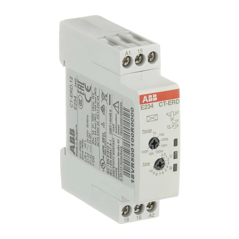 ABB Реле времени CT-ERD (0.05c-100ч) 1ПК 1SVR500100R0000