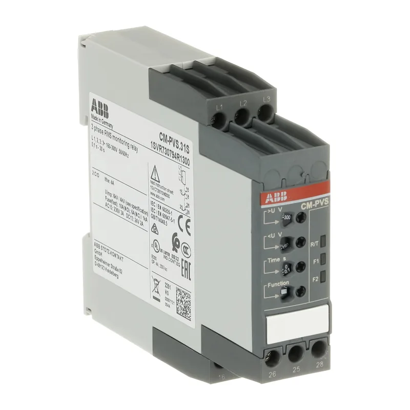 Реле контроля фаз CM-PVS.31S 3х160-230В/220-300B AC 2ПК