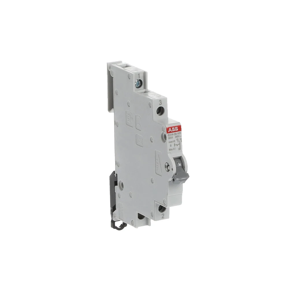 E214-25-101 Модульный переключатель ABB один переключающий контакт 25A (I-0-II) 0,5 модуля