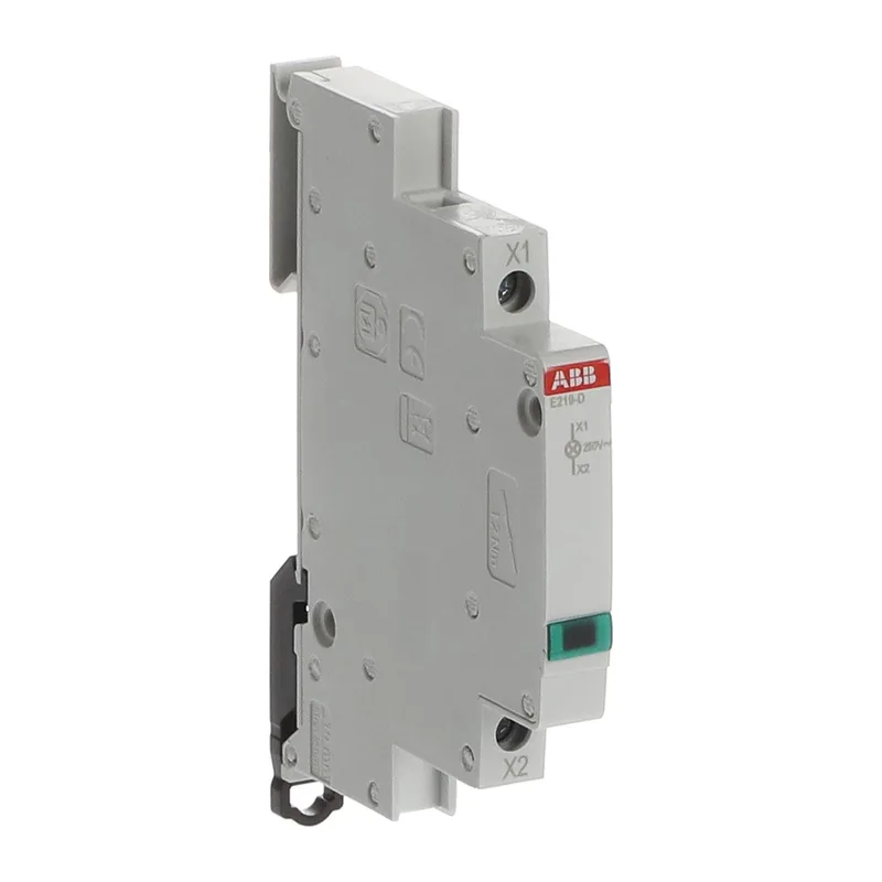 ABB E219-D лампа индикации зеленая 115-250В AC переменного тока 0,5 модуля 3