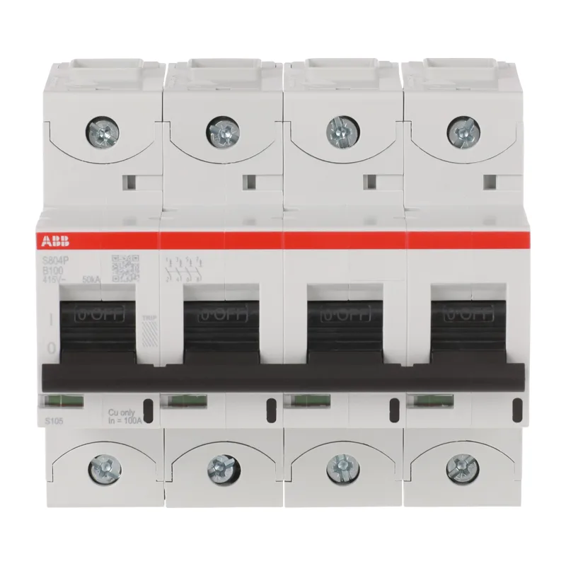 Автоматический выключатель ABB S804P B100 4P 2CCG001224R0001 2
