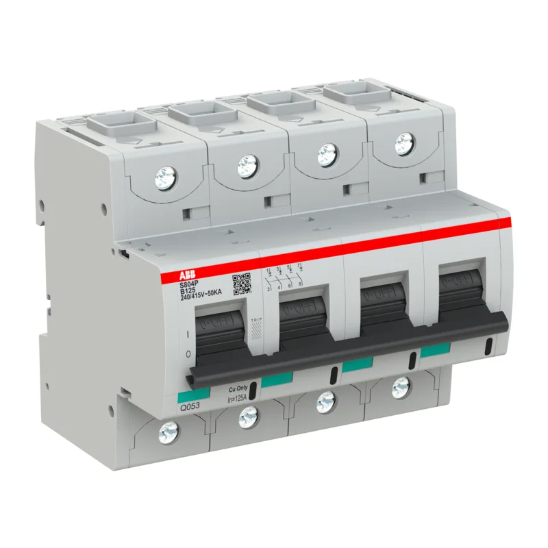 Автоматический выключатель ABB S804P B125 4P 2CCG001225R0001 4
