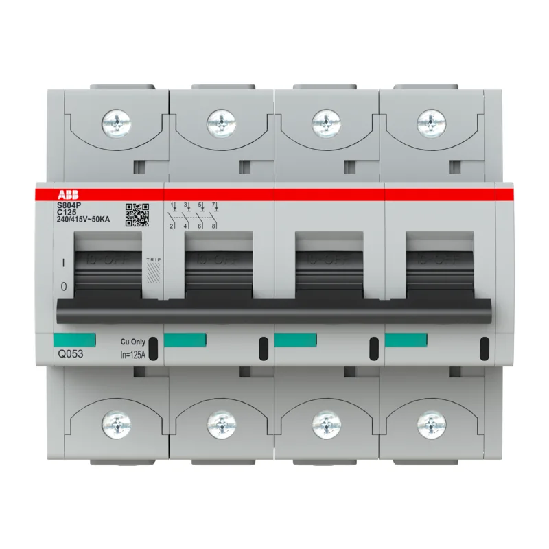 Автоматический выключатель ABB S804P C125 4P 2CCG001237R0001 2