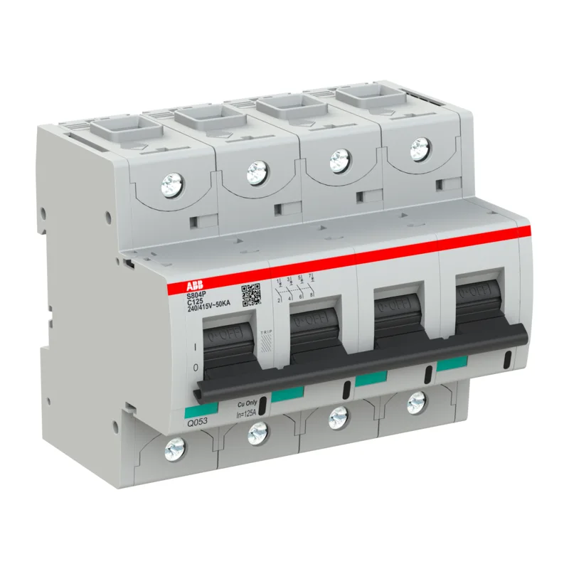 Автоматический выключатель ABB S804P C125 4P 2CCG001237R0001 4