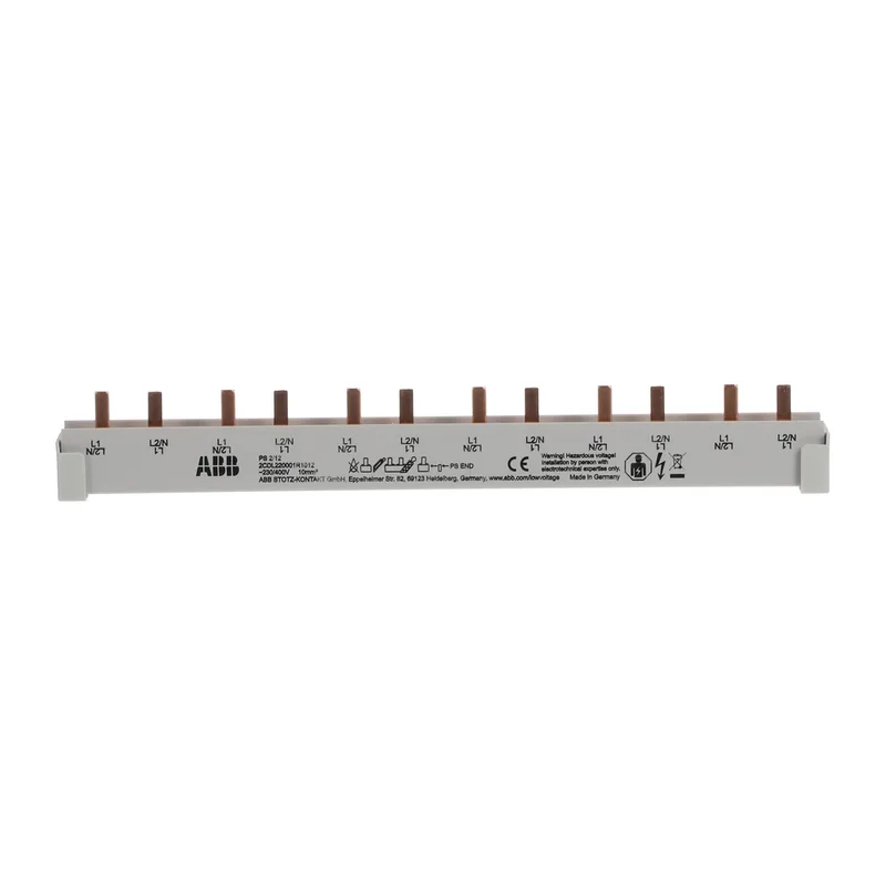 ABB Гребенчатая шина PS2/12 2х-полюсная 12 модулей 63А