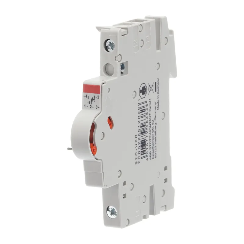 S2C-H6R Вспомогательный контакт ABB (для S200/M/P/S,F200,DS200/201/202C,S-ARC1,DS-ARC1) 2
