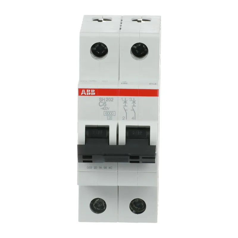Автомат ABB SH202 C6 6A (C) 6 kA 2CDS212001R0064 2