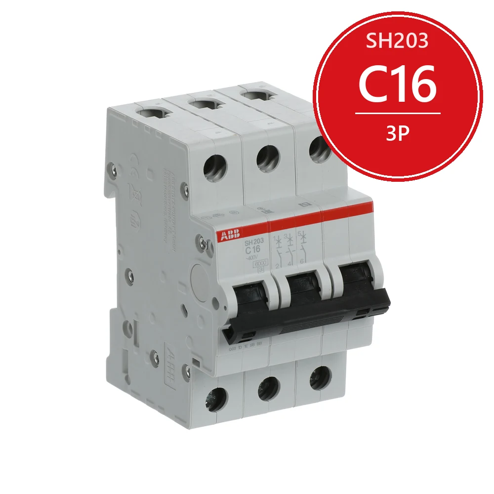 Автоматический выключатель ABB SH203 C16 2CDS213001R0164