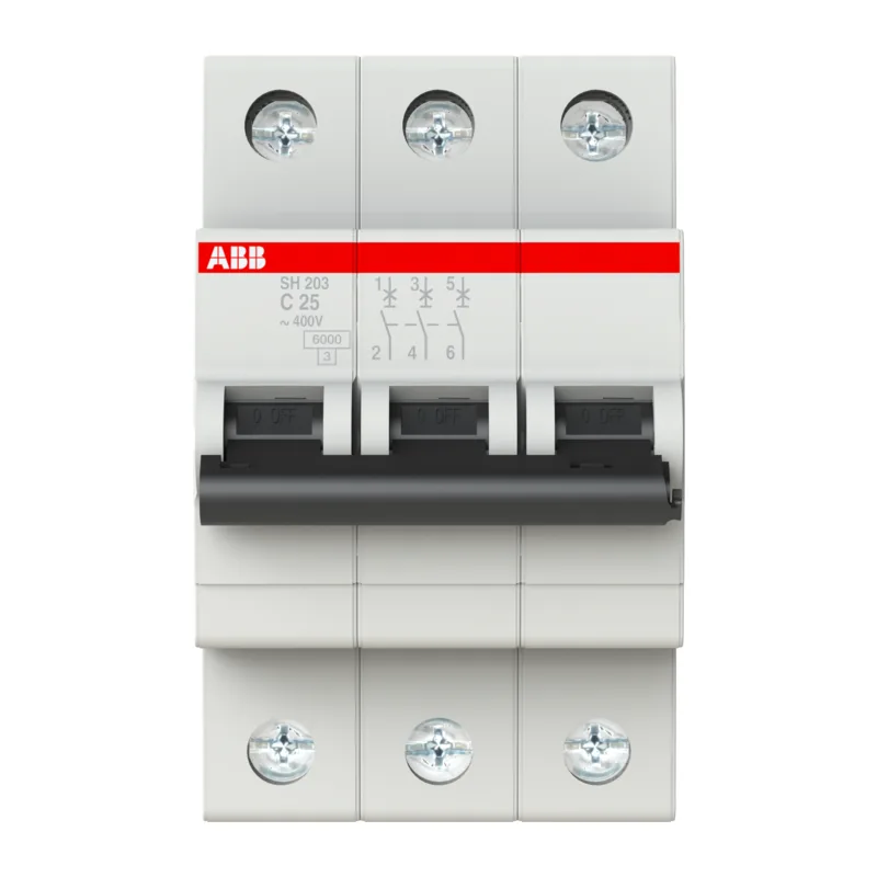 Автоматический выключатель ABB SH203 C25 25A (C) 6 kA 2CDS213001R0254 2