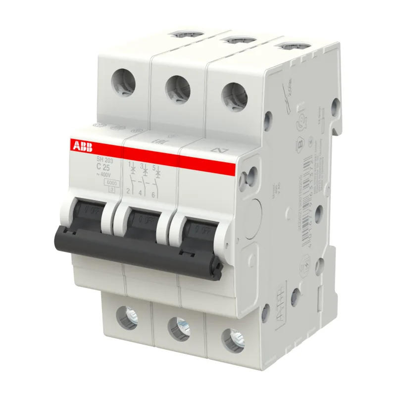 Автоматический выключатель ABB SH203 C25 25A (C) 6 kA 2CDS213001R0254 3