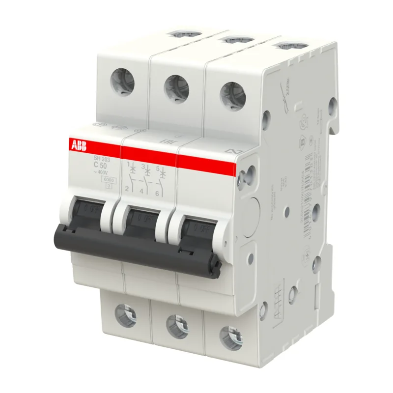 Автоматический выключатель ABB SH203 C50 50A (C) 6 kA 2CDS213001R0504 3