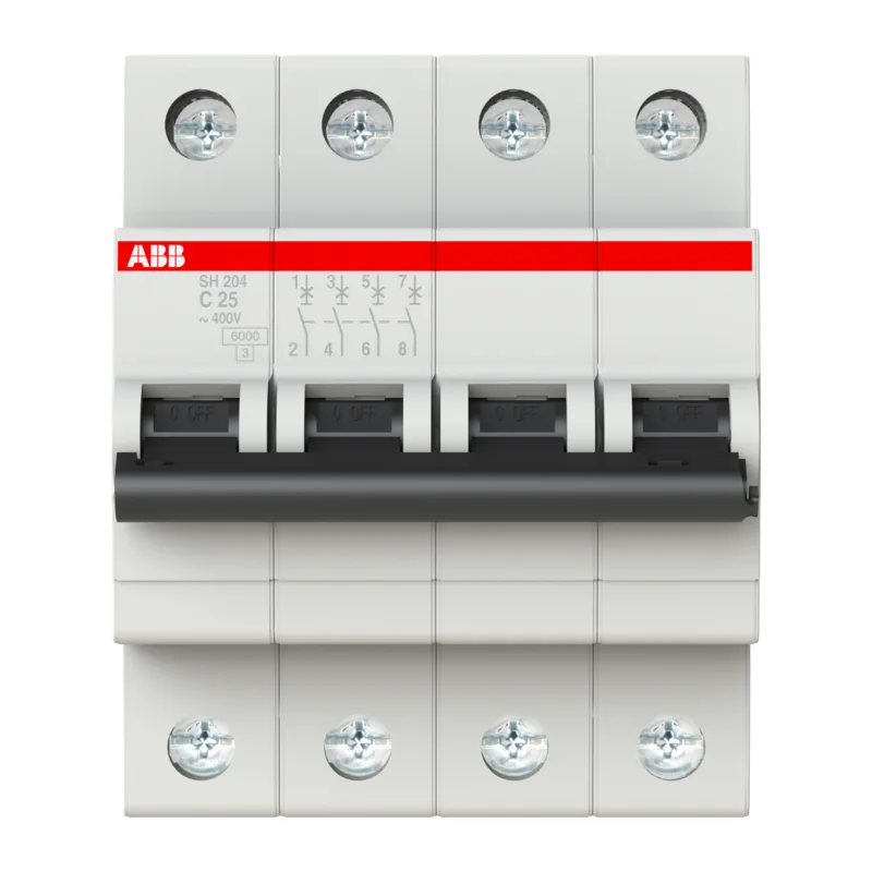 Автоматический выключатель ABB SH204 C25 25A (C) 6 kA 2CDS214001R0254 2