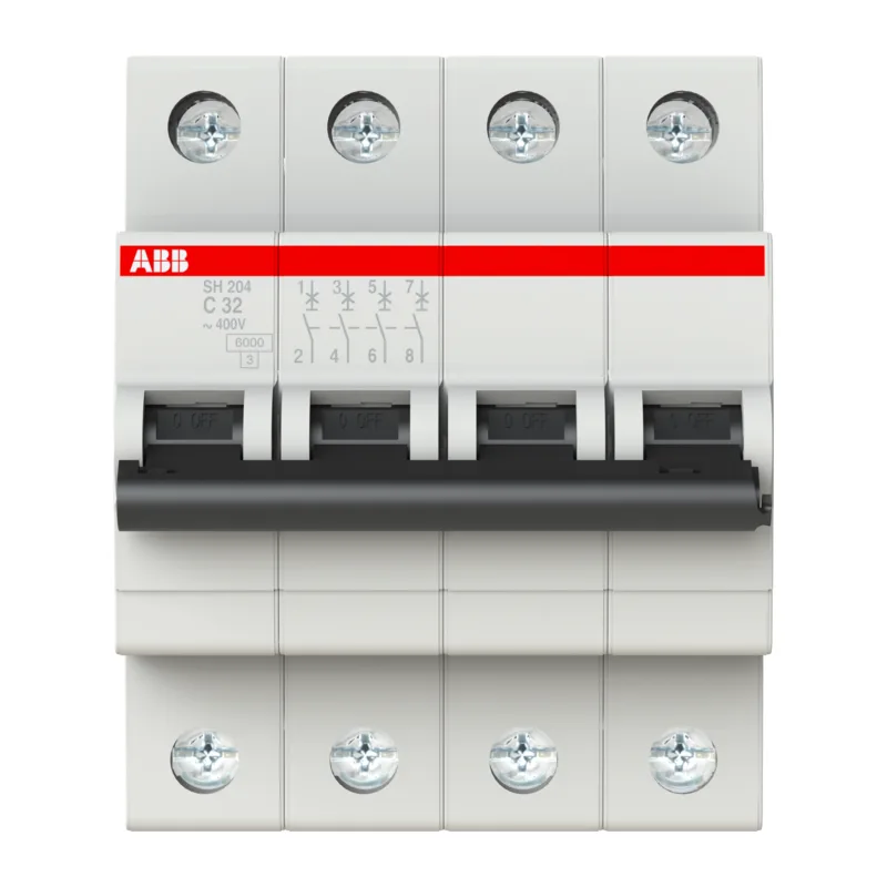 Автоматический выключатель ABB SH204 C32 32A (C) 6 kA 2CDS214001R0324 2
