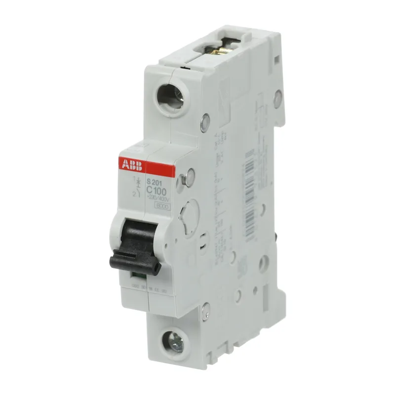 ABB S201 C100 Выключатель автоматический модульный 1п C 100А 6кА 3