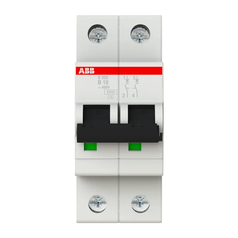 Автомат ABB S202 B10 10A (B) 6kA 2CDS252001R0105 2
