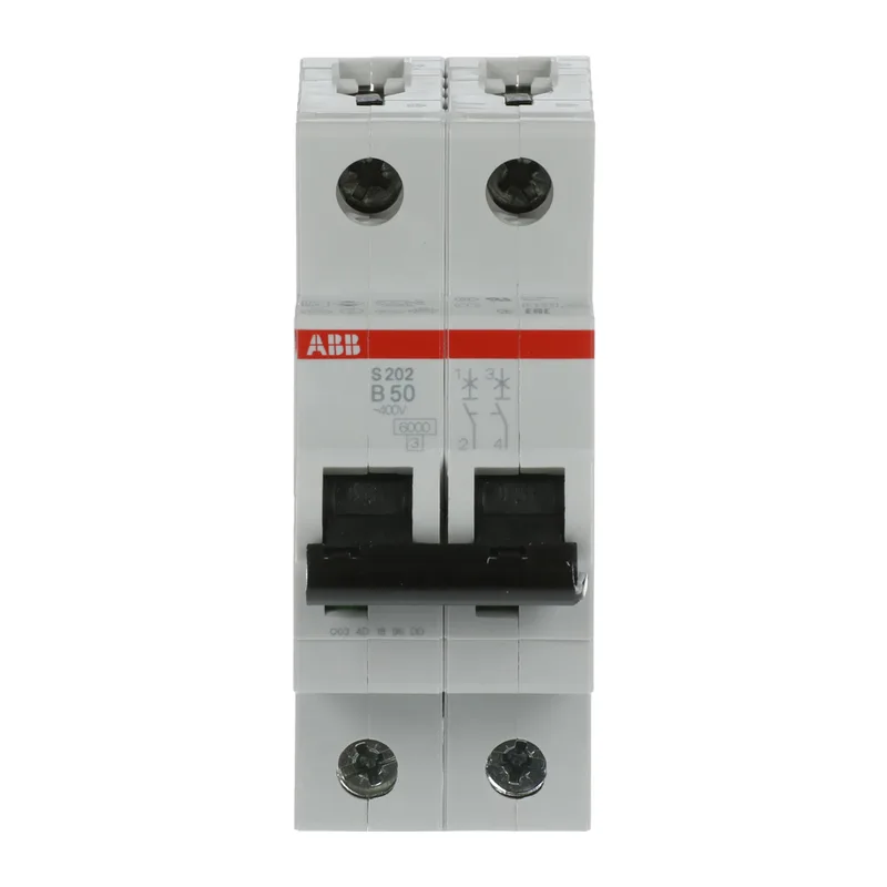 Автомат ABB S202 B50 50A (B) 6kA 2CDS252001R0505 2