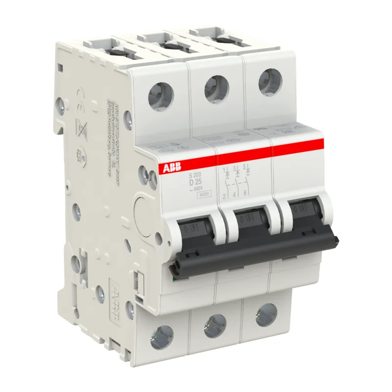 Автомат ABB S203 D25 25A (D) 6kA 2CDS253001R0251 4