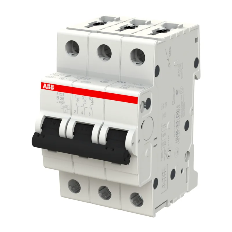 Автомат ABB S203 B25 25A (B) 6kA 2CDS253001R0255 3
