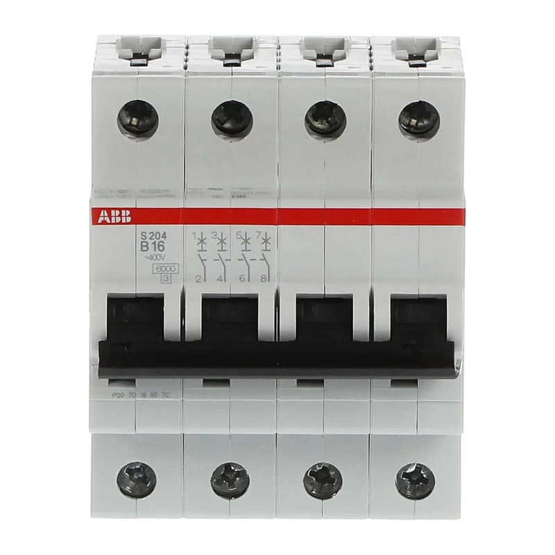Автомат ABB S204 B16 16A (B) 6kA 2CDS254001R0165 2