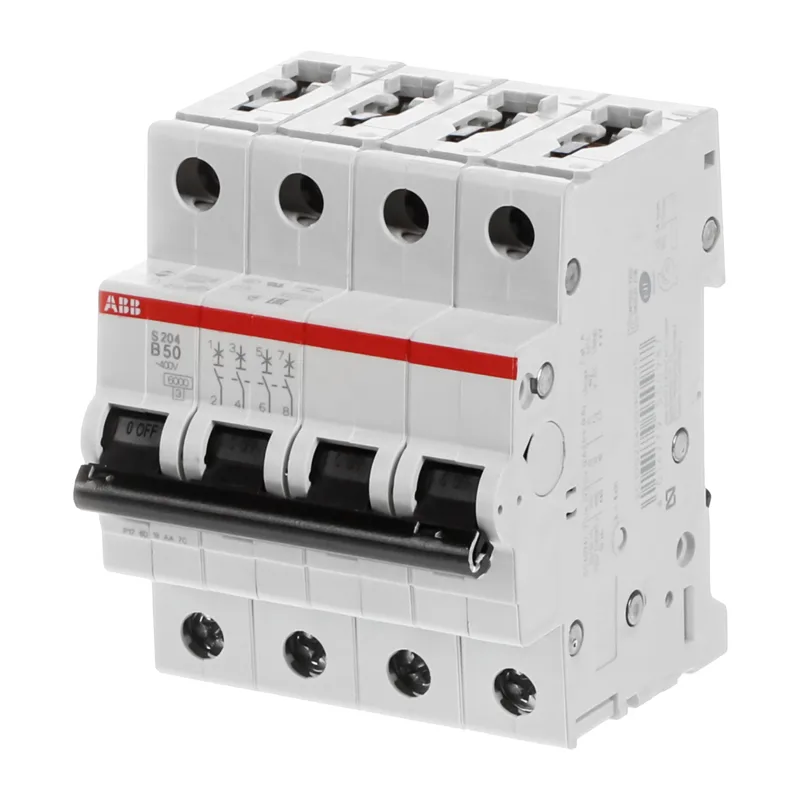 Автомат ABB S204 B50 50A (B) 6kA 2CDS254001R0505 3
