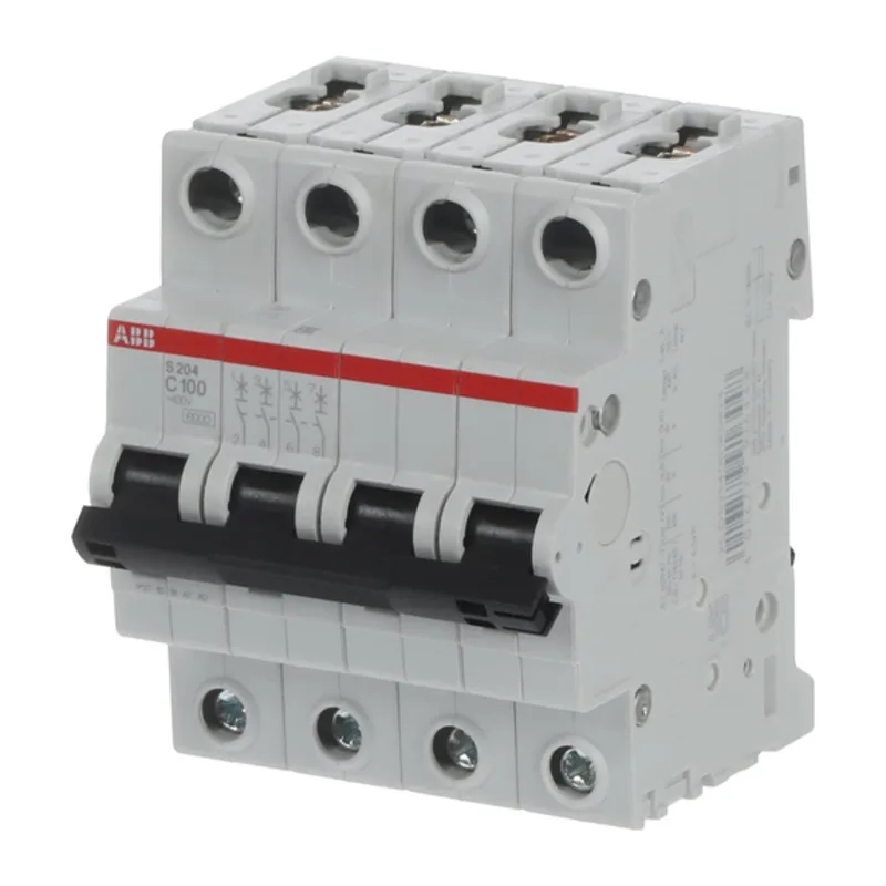 Автомат ABB S204 C100 100A (C) 6kA 2CDS254001R0824 3