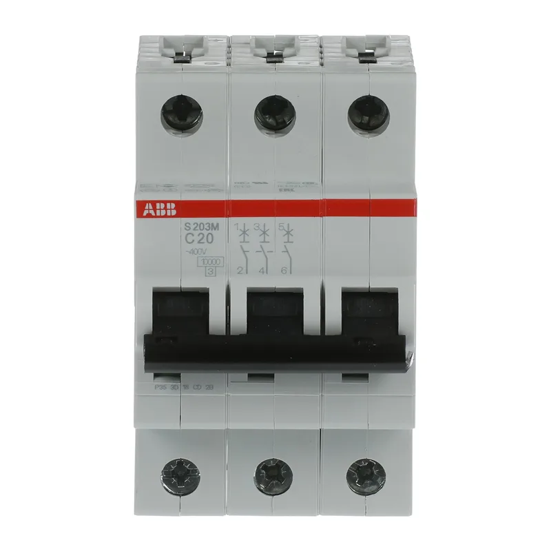 Автомат ABB S203M C20 20A (C) 10kA 2CDS273001R0204 2