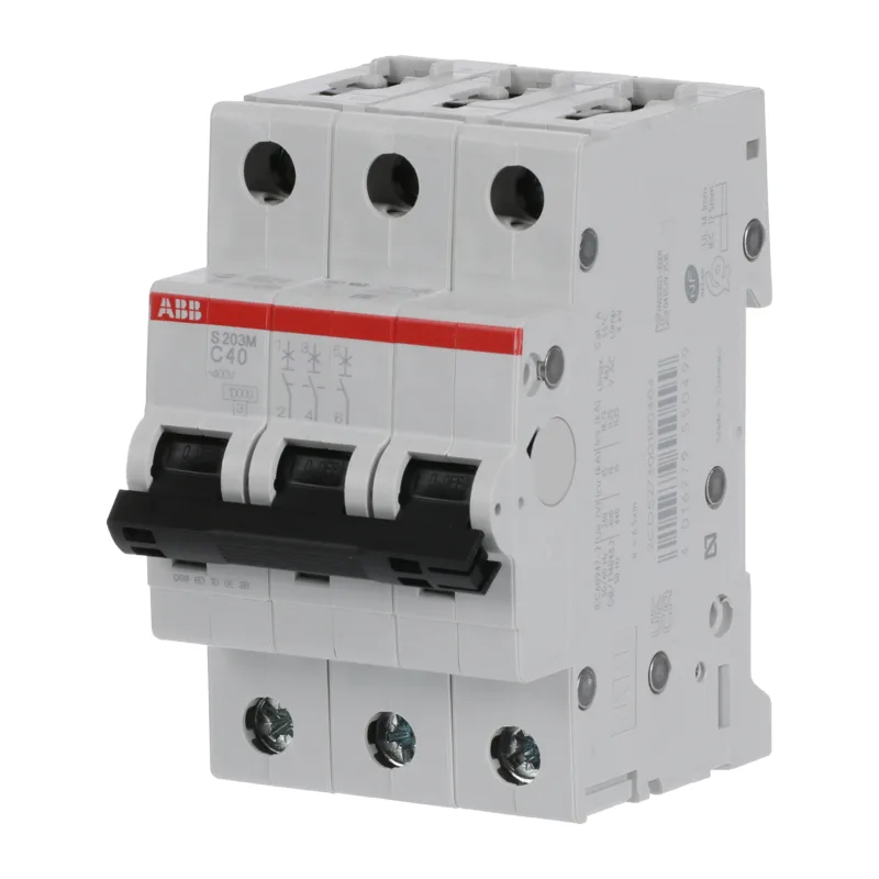 Автомат ABB S203M C40 40A (C) 10kA 2CDS273001R0404 3