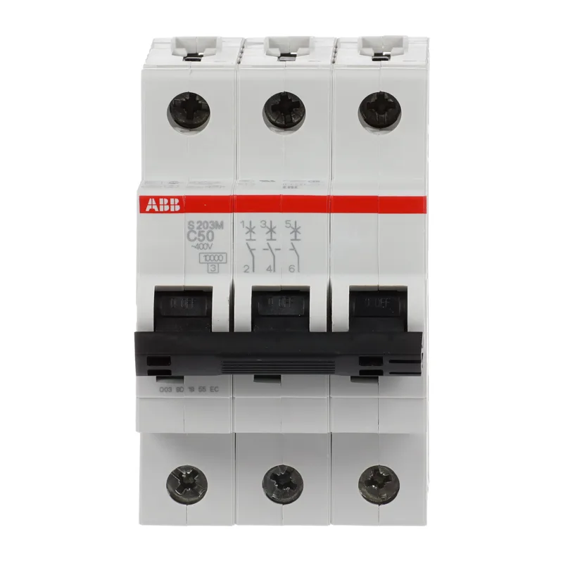 Автомат ABB S203M C50 50A (C) 10kA 2CDS273001R0504 2