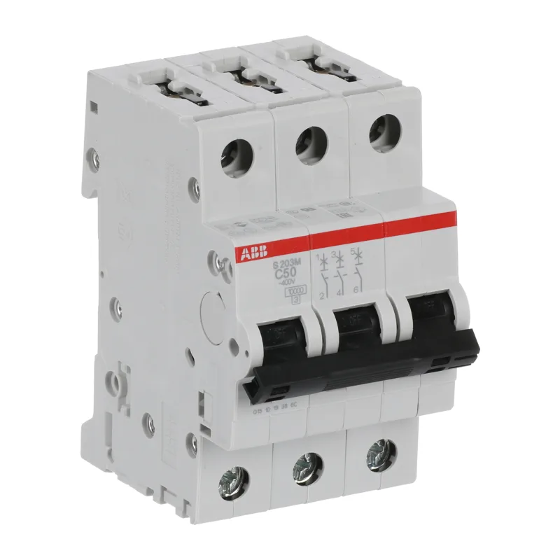 Автомат ABB S203M C50 50A (C) 10kA 2CDS273001R0504 4