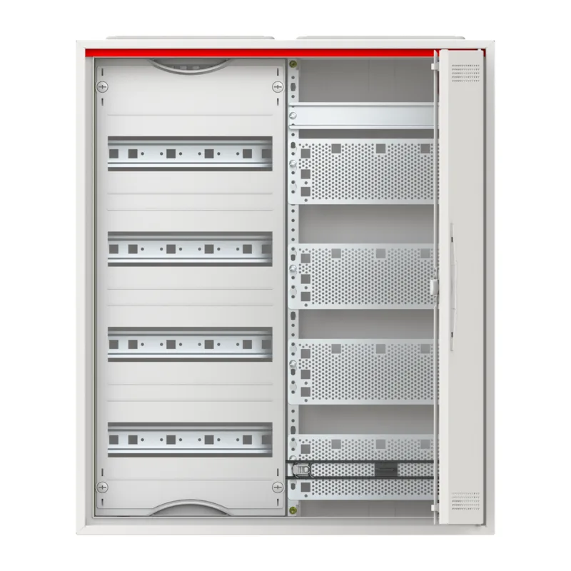 ABB ComfortLine СА24VML Щит навесной 48М IP30 с медиапанелями, между DIN-рейками 125 мм, с самозажимными клеммами 2
