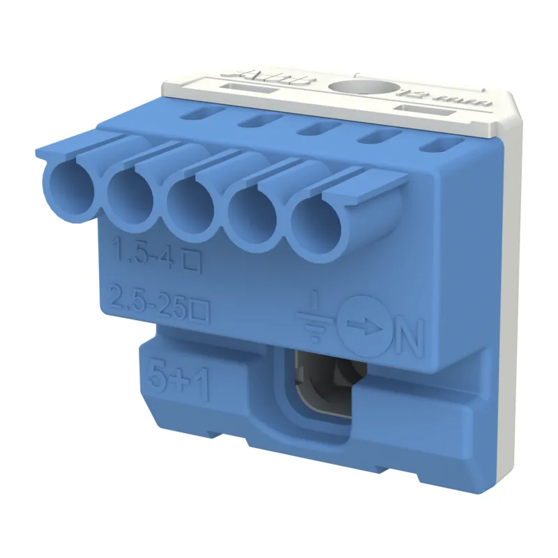 ZK51B Клеммник самозажимной ABB N5x4+1x25 мм 2CPX062751R9999 2
