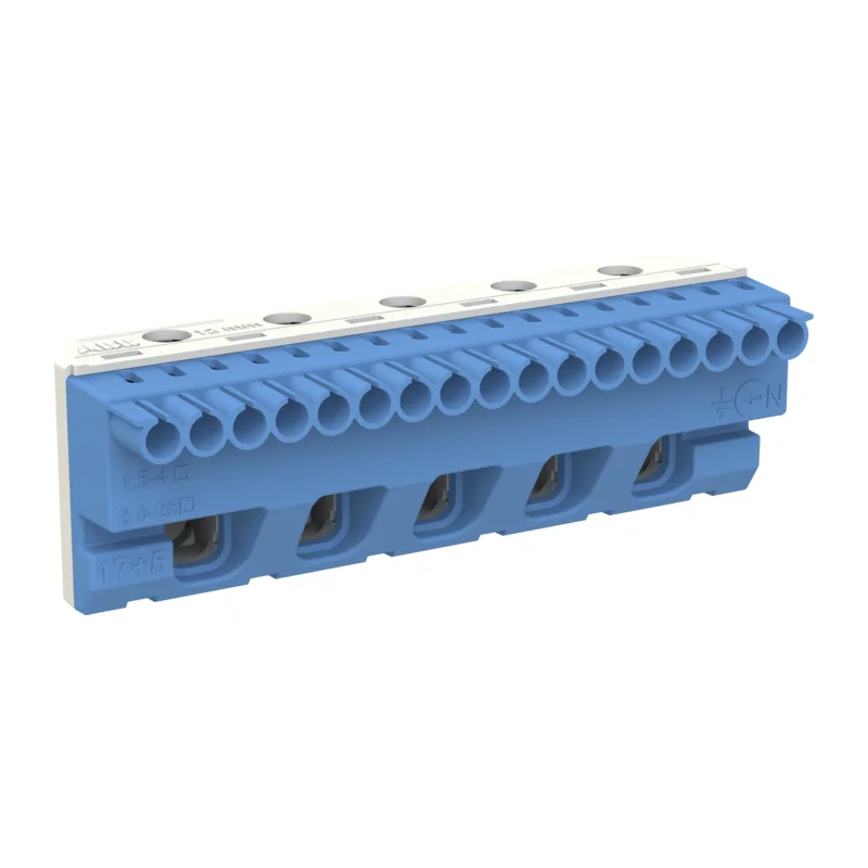 ZK175B Клеммник самозажимной ABB N17x4+5x25мм 3
