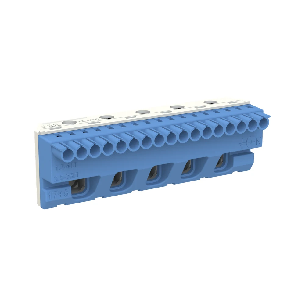 ZK175B Клеммник самозажимной ABB N17x4+5x25мм 4
