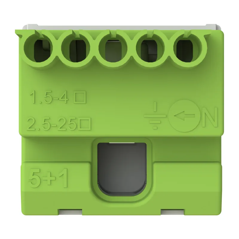 ZK51G Клеммник самозажимной ABB PE 5x4+1x25мм