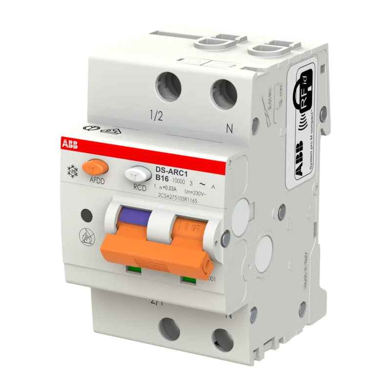 DS-ARC1 M B16 A30 Дифференциальный автомат с защитой от дуги ABB 16А 30mA тип B 10кА 3M 2