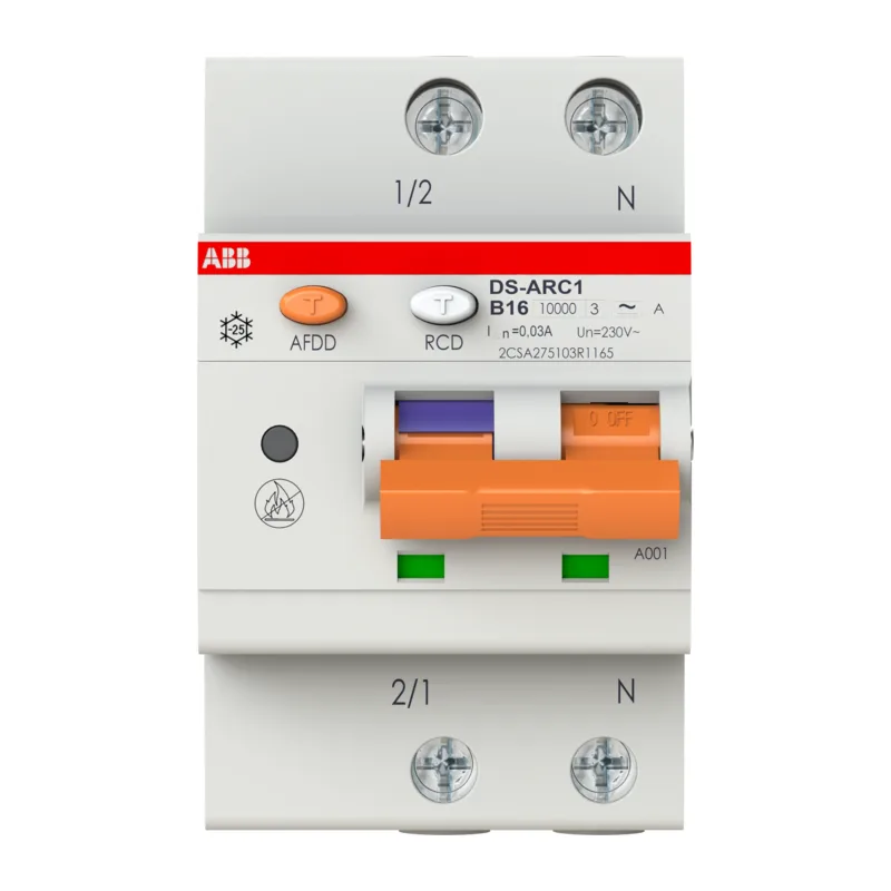 DS-ARC1 M B16 A30 Дифференциальный автомат с защитой от дуги ABB 16А 30mA тип B 10кА 3M