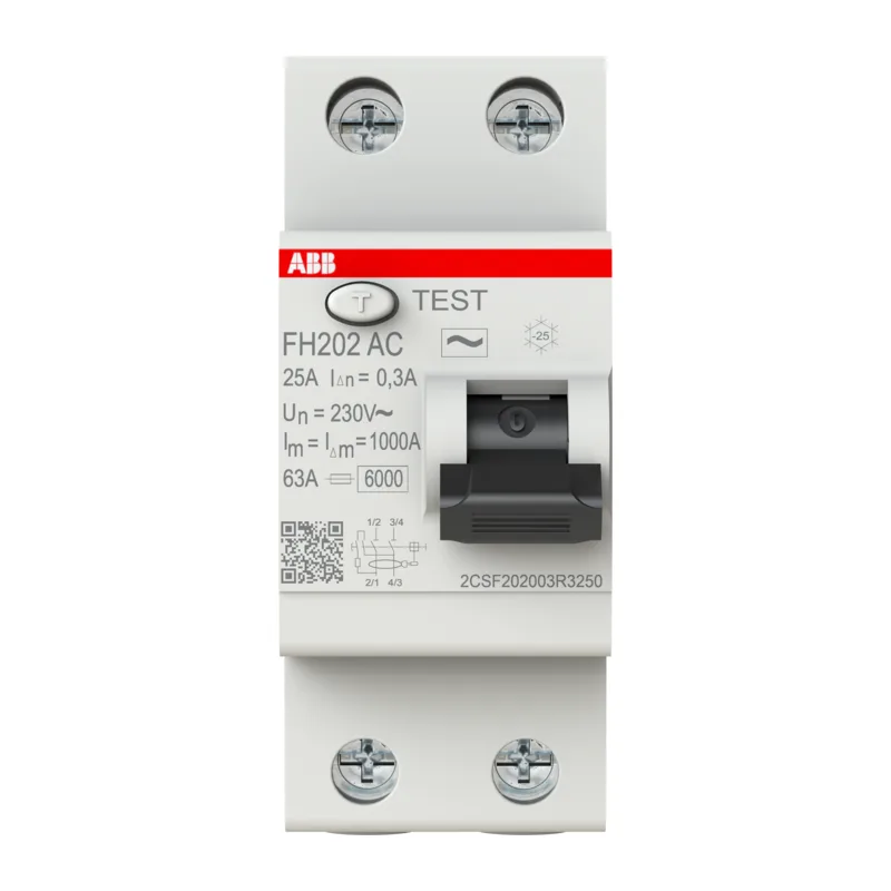УЗО ABB FH202 AC-25/0.3 25А 300mA (AC) 2CSF202003R3250 2