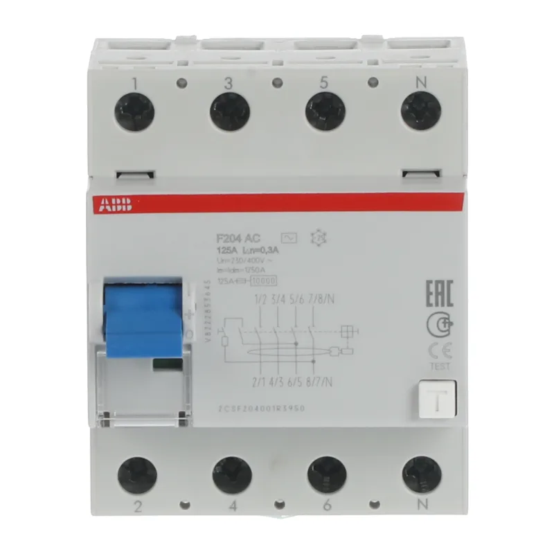 УЗО ABB F204 AC-125/0.3 125А 300mA (АС) 2CSF204001R3950 2
