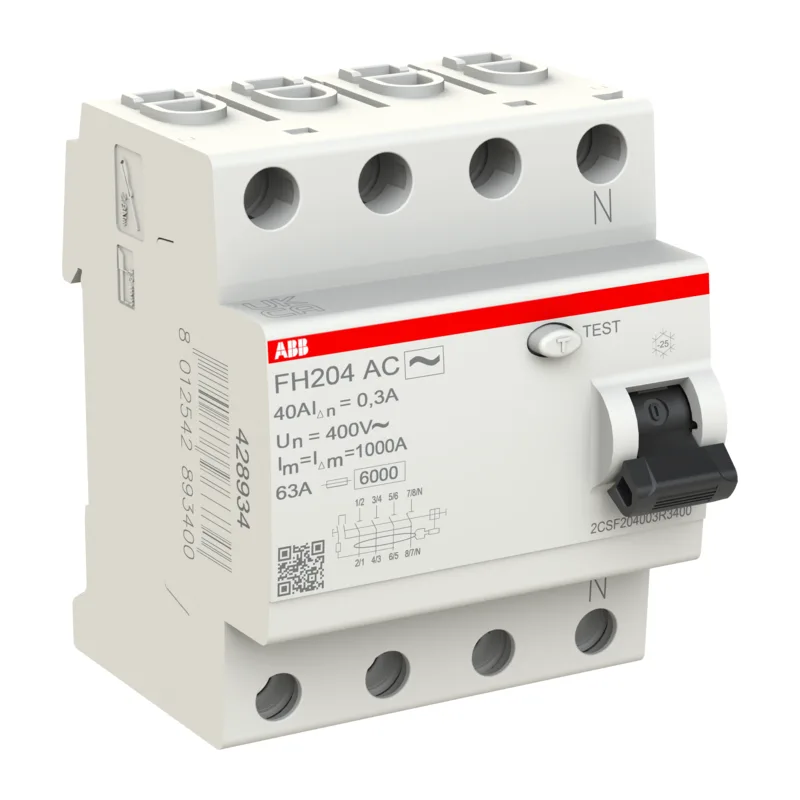 УЗО ABB FH204 AC-40/0.3 40А 300mA (AC) 2CSF204003R3400 4
