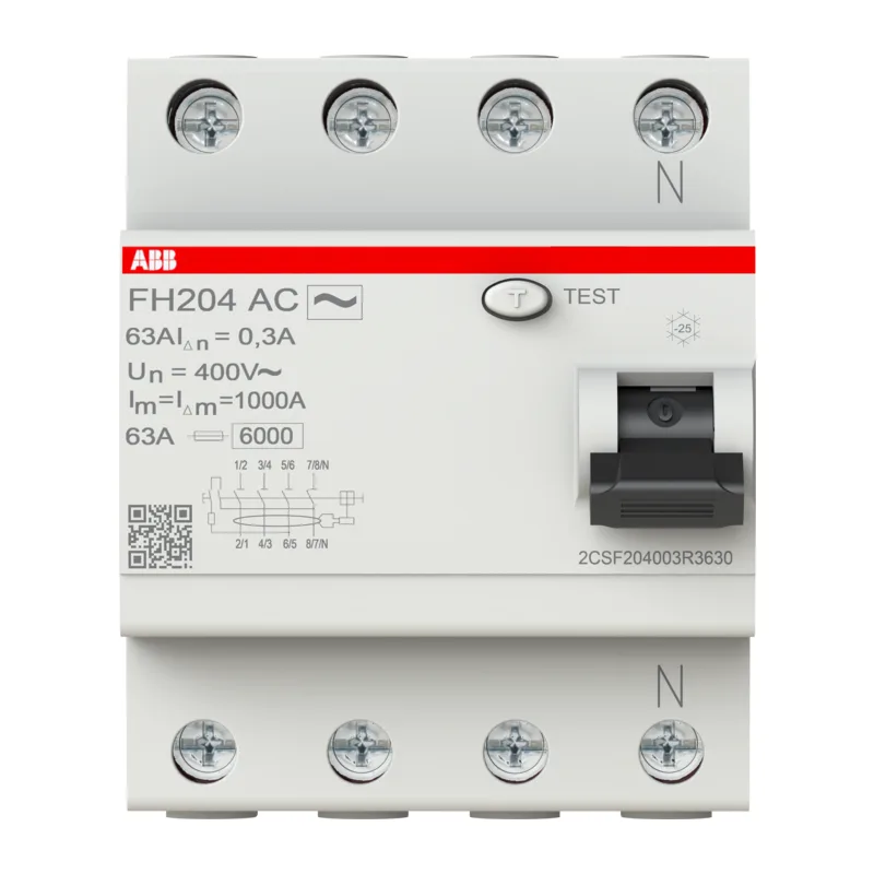 УЗО ABB FH204 AC-63/0.3 63А 300mA (AC) 2CSF204003R3630 2