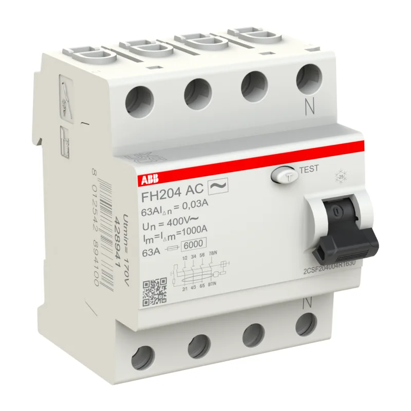 УЗО ABB FH204 AC-63/0.03 63А 30mA (AC) 2CSF204002R1630 4