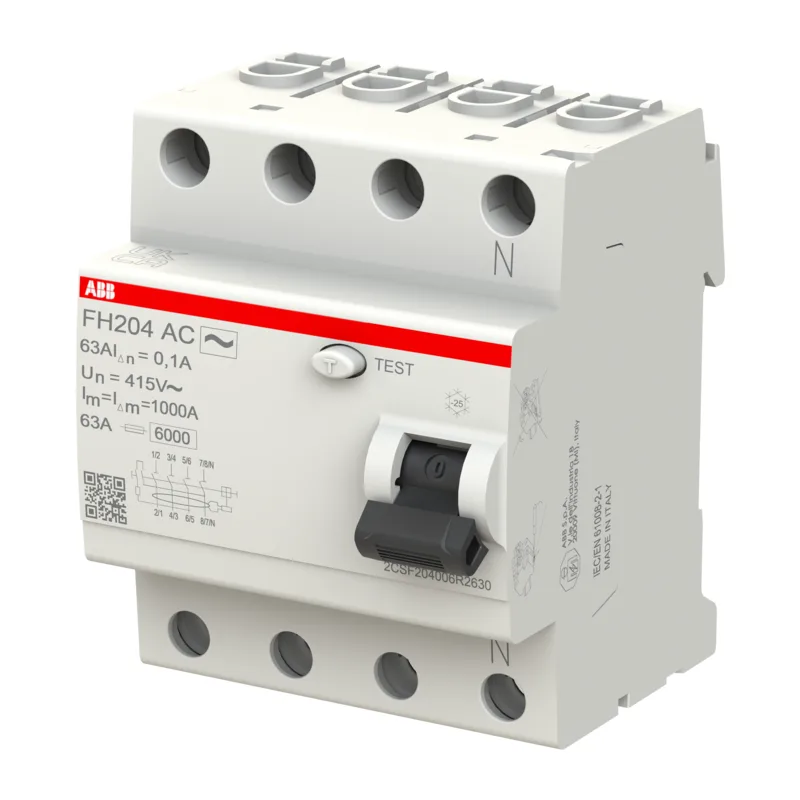 УЗО ABB FH204 AC-63/0.1 63А 100mA (AC) 2CSF204006R2630 3
