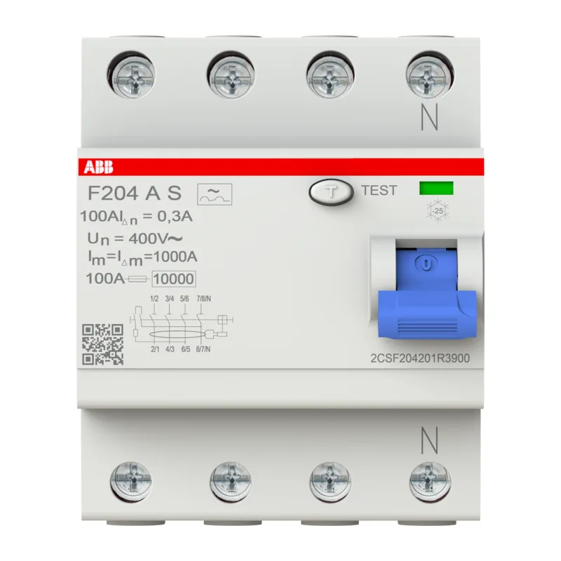 УЗО ABB F204 A S-100/0.3 100А 300mA (А) селективный 2CSF204201R3900 2