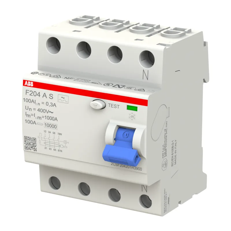 УЗО ABB F204 A S-100/0.3 100А 300mA (А) селективный 2CSF204201R3900 3