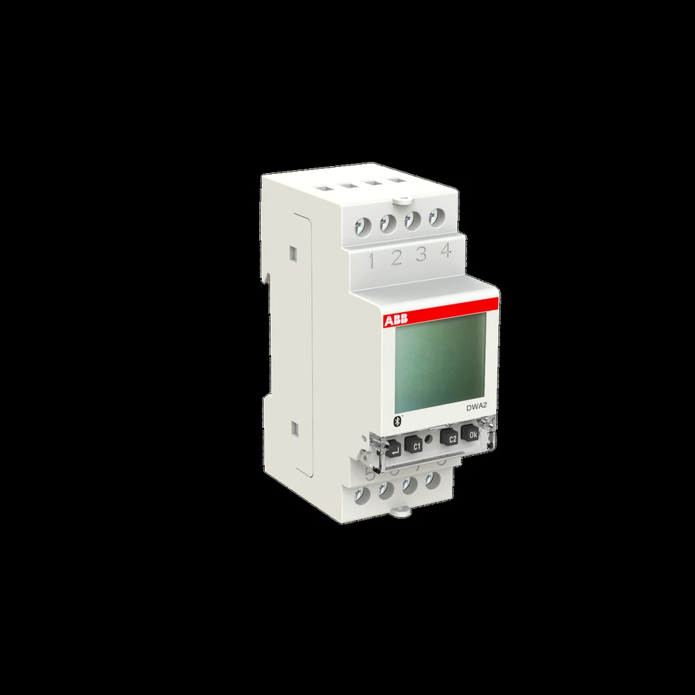 DWA2 Реле времени недельное цифровое ABB с астрономической функцией 2 канала 16А 2НО/НЗ