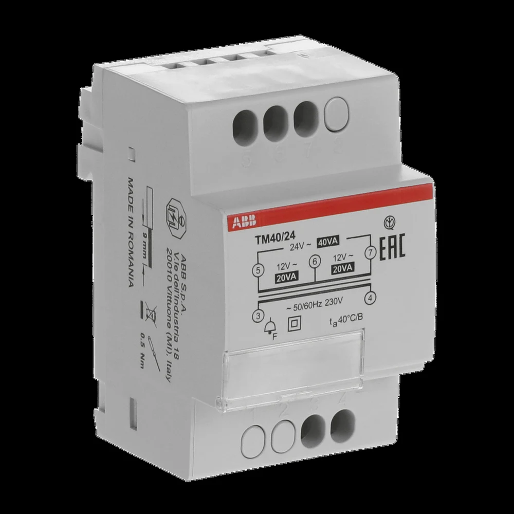 TM40/24 ABB Трансформатор звонковый