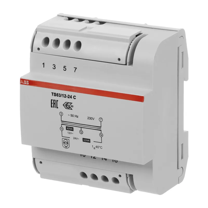 ABB Трансформатор разделительной безопасности ABB типа TS63/12-24C 2